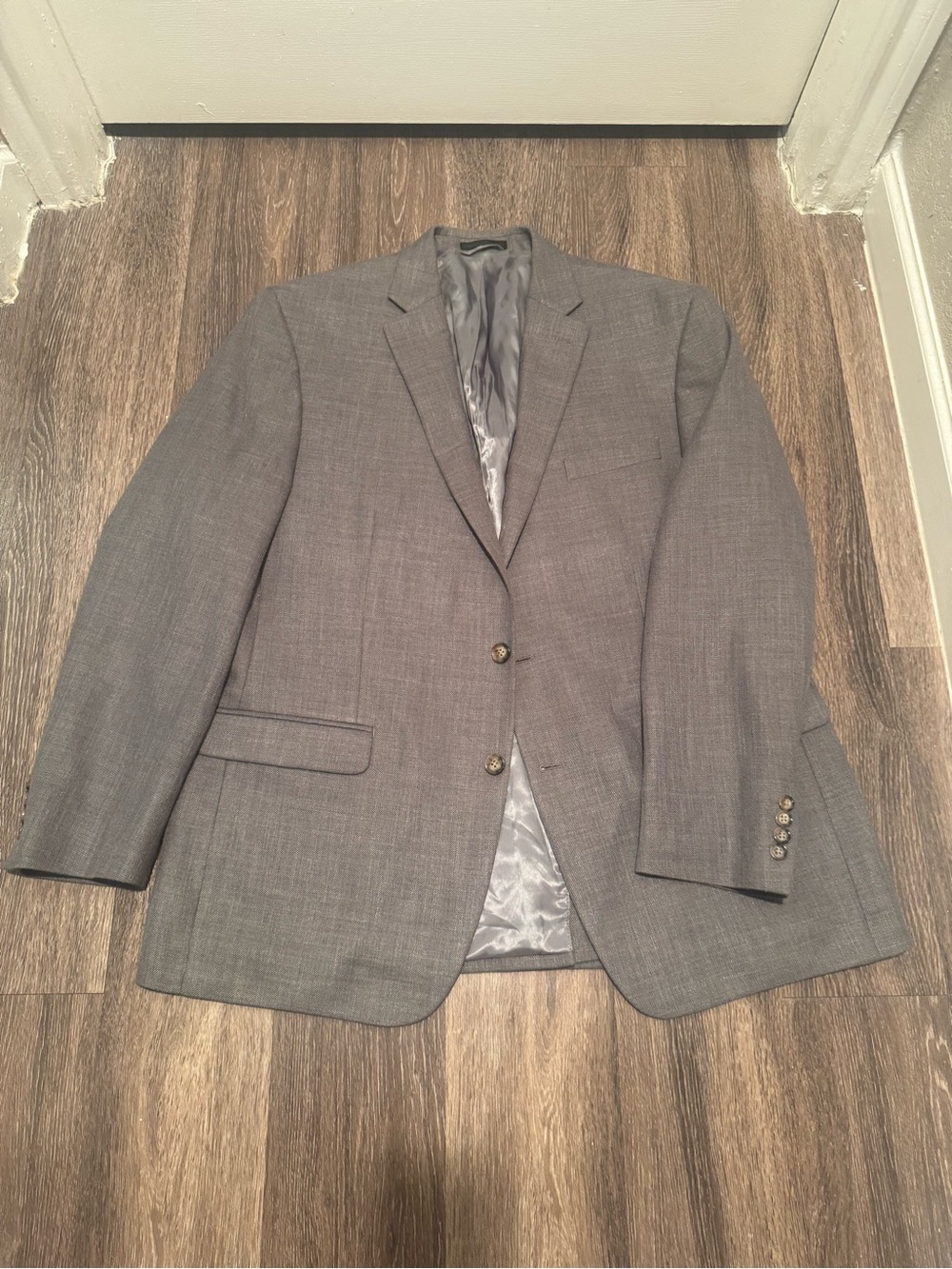 Ralph Lauren Men's Gray Two-Button Sport Coat